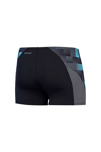 SPEEDO Max Splice Asht Am Black/Grey Men's Swim Trunks 8- 00300317540   Black