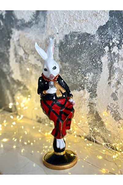 Kumsal Hobi Sanat Tavşan Biblosu Ve Seramik Tealight Mumluk Yumurta