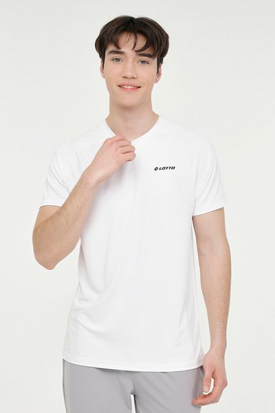 Lotto M-Simpson T-Sh 4Fx White Men's Short Sleeve T-Shirt