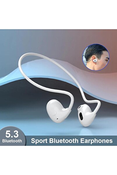 Mmctech Spor Bluetooth 5.3 Kulaklık kablosuz Dokunmatik Kontrol Kulaklık HiFi...