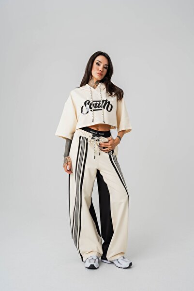 go gang own Γυναικείο μπλουζάκι South Crop Hooded