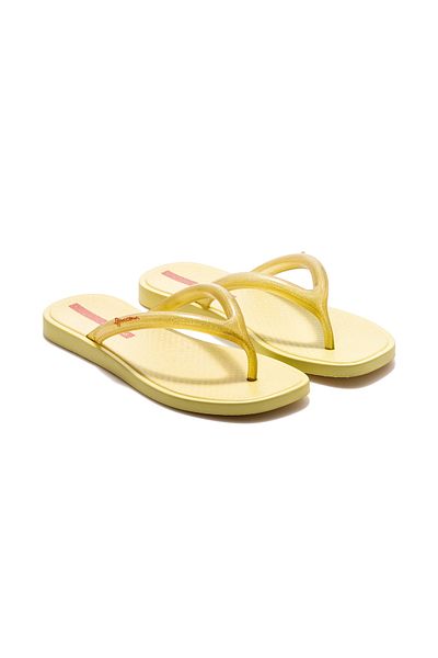 İpanema Γυναικείες παντόφλες Yellow Puffer Day - Σαγιονάρες, μέγεθος 35/42