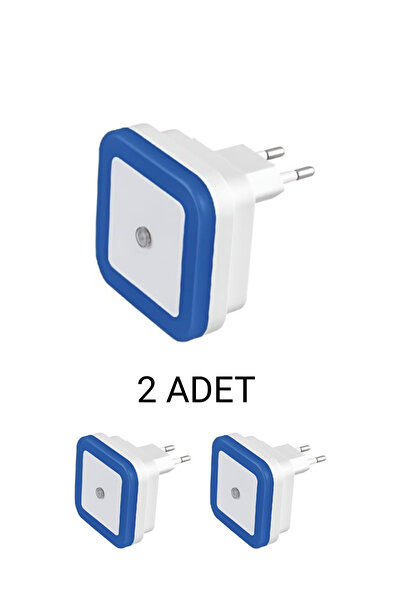 Cata CT-9500 Fotoselli Led Gece Lambası 1W Mavi - 2 li Paket