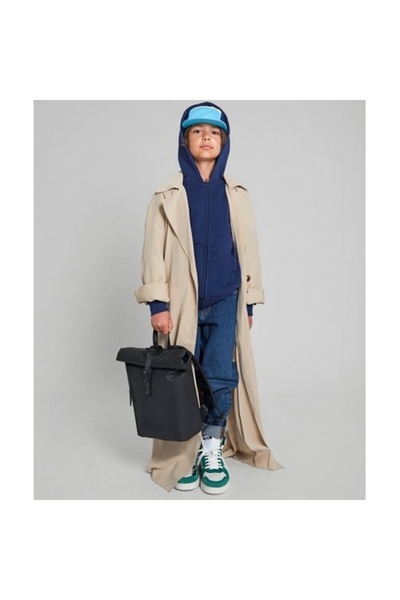 Gaston Luga Black Rullen Mini Backpack - Re1001