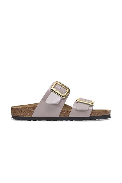 Birkenstock Sydney Cushion Buckle Bf Patent Women's Slippers 1029473-20539 Purple