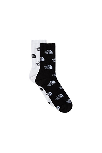 THE NORTH FACE Everyday Crew Sock Logo - 2P Çorap (2 Çift) NF0A8BRBKY41 Siyah