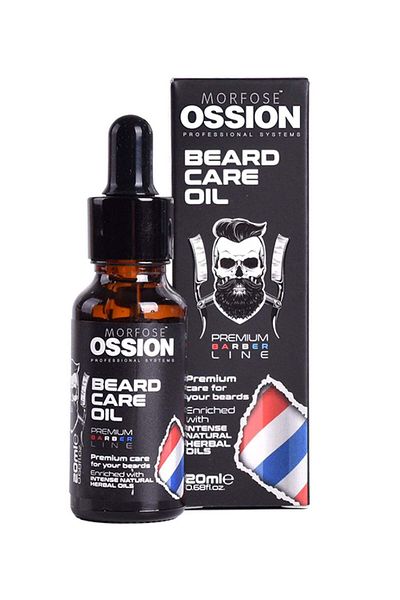 Morfose Ossion Beard Moisturizer - Herbal Oil for Healthy Growth 20ml