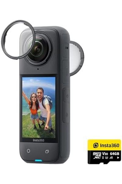 Insta360 X4 with 64GB Card Bundle