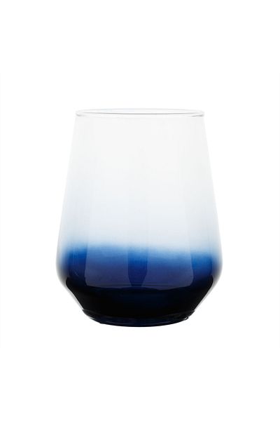 Mudo Home Lora 3-Piece Soft Drink Glass Set -Navy 425ml