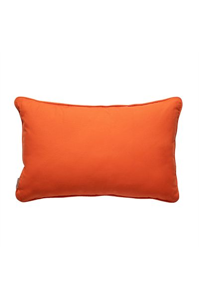 Mudo Home White/Orange Marine Crab Embroidery Throw Pillow 40X60