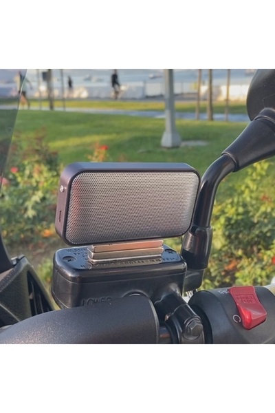 Nano -moto Motosikletler Için Sök-tak Pratik Bluetooth Müzik Sistemi