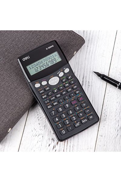 Deli Deli Scientific Calculator DARK GREY ED-100MS