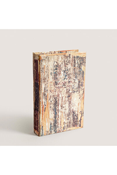 Chakra Minor Fabric Covered Book Box S Natural