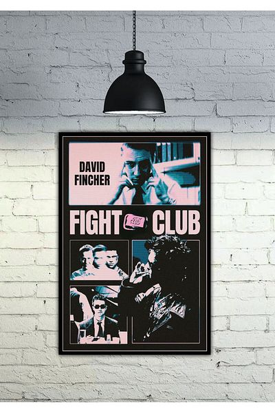 icase Fight Club Fight Club Array Decor Concept Painting Mdf Quality Print