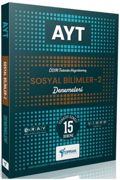 Aktif Öğrenme Yayınları Toprak Yayıncılık AYT Türk Dili ve Edebiyatı Sosyal B...