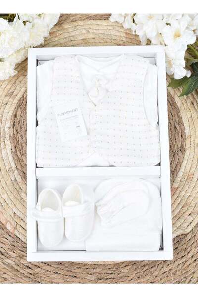 Fun Moment طقم هدايا ملابس الأطفال - 4 قطع