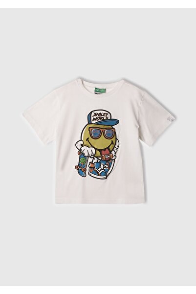 Benetton Bb Smıle Baby Boy Tshirt