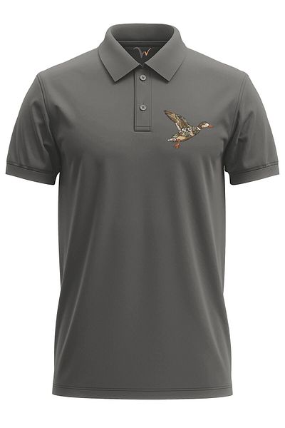 WİDİ Κυνηγετικό πουκάμισο Terry Character Camouflage κανονική εφαρμογή 100% βαμβάκι