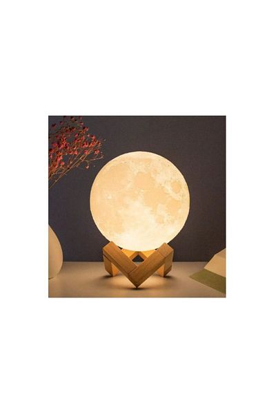 GENERAL Small moon light with base