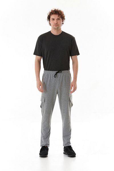 Fulla Moda Pantaloni de sport cu buzunar cargo cu talie elastică