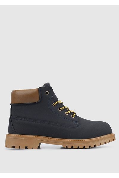 Kiddo Boys' Boots - Navy Blue