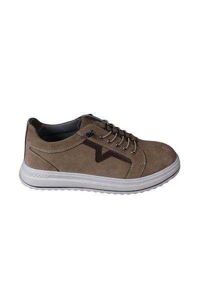 Yaz Kış Ayakkabı Yazkiş Men's Black Skin Mink Suede Genuine Leather Thick Sole Casual Shoes