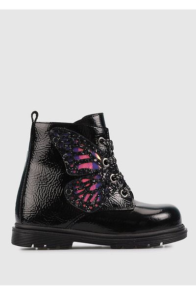 Kiddo Girl's Black Boots