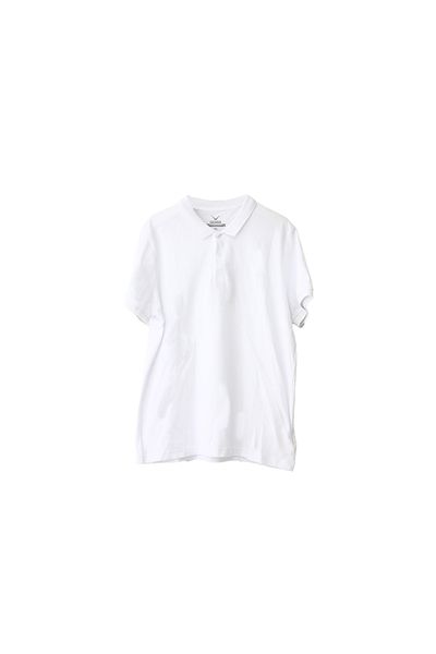 Cazador Ανδρικό μπλουζάκι White Jazz 4713 Polo Pique Μπλουζάκι Polo 24yceeo04713-100