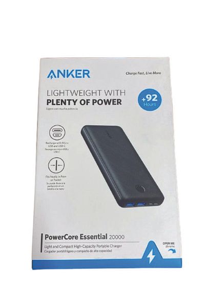 Anker 20000mAh Portable Power Bank Dual USB Ports