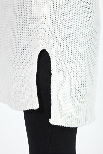 Rodi V-Neck Zero Sleeve Knitwear Women's Sweater - 0608