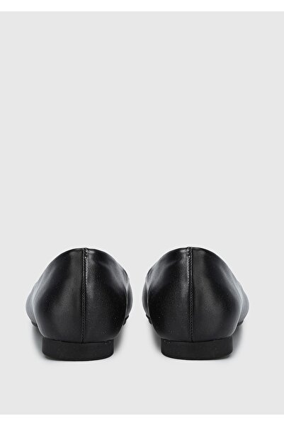 Provoq Women's Black Ballerinas