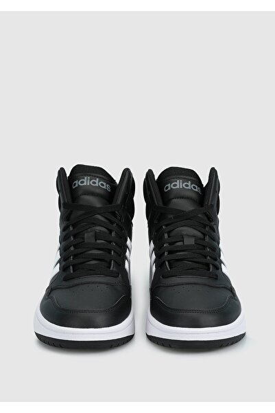 adidas Hoops 3.0 Mıd siyah erkek basketbol Ayakkabısı gw3020