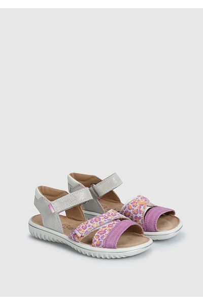 Superfit Sandale Plate Piele Liliac Pentru Fata