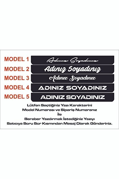 dodopleksi Kişiye Özel Lux Motor Takmatik Plakalık