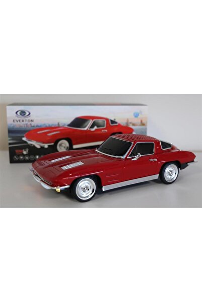 Everton RT-1956 Kırmızı Arabalı Bluetooth Fm-Usb-Tf-Aux Şarjlı Nostaljik Radyo