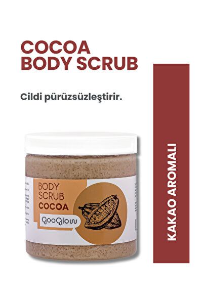 GOOGLOW Kakao Krema Aromalı Vücut Şeker Peelingi - Batık Giderici - Arındırıc...