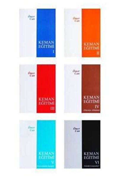 Yazarın Kendi Yayını Ömer Can Keman Eğitimi 6 Kitap (SET)