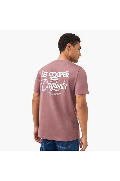 Lee Cooper Logo Detail Crew Neck T-shirt