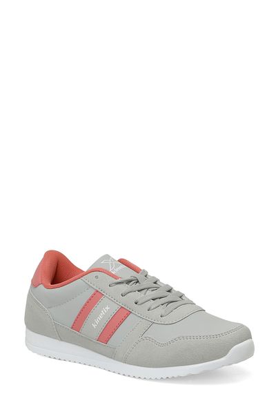 Kinetix Carter Pu Unisex Sneakers - Grey/Pink