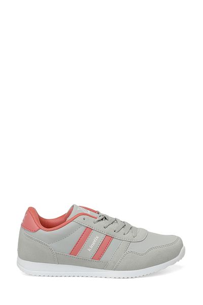 Kinetix Carter Pu Unisex Sneakers - Grey/Pink