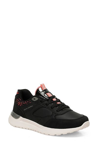Kinetix Lilium Pu W 4Pr Black Women's Sneakers