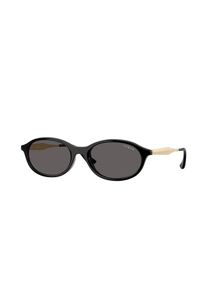 Vogue Women's Sunglasses - Black Bone Frame Uv400 Functional