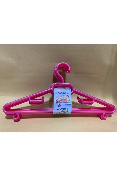 abnturk 6 Adet Pembe Renk Çocuk Ve Bebek Elbise Askısı Kıyafet Askısı