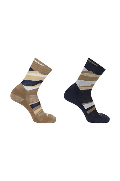 Salomon Out Alps Crew 2 Pack R L Unisex Socks Unisex Socks Lc2261400