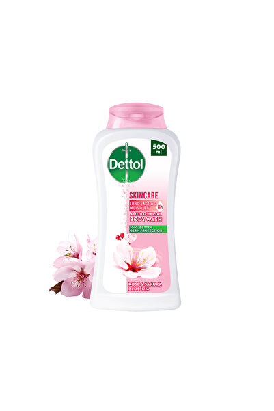 Dettol Dettol Skincare Shower Gel & Body Wash, Rose & Sakura Blossom Scent, 5...