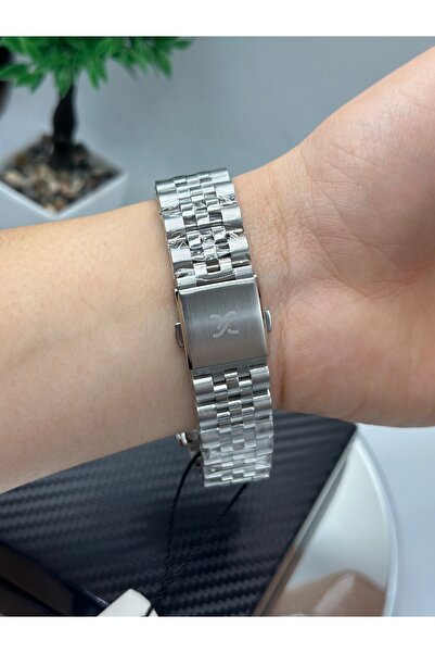 Daniel Klein New Season Silver Color 3 Atm Waterproof 2 Years Warranty Men's Wristwatch with Calendar