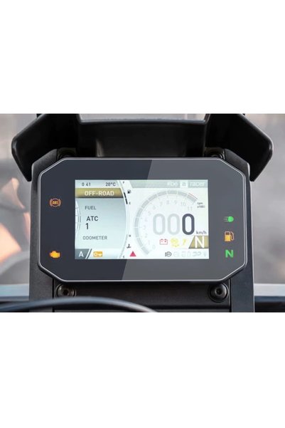 mrtglass Honda Hornet 5 Inch Instrument Screen Protector Nano Film 2024 2025 Compatible (2 Pieces)
