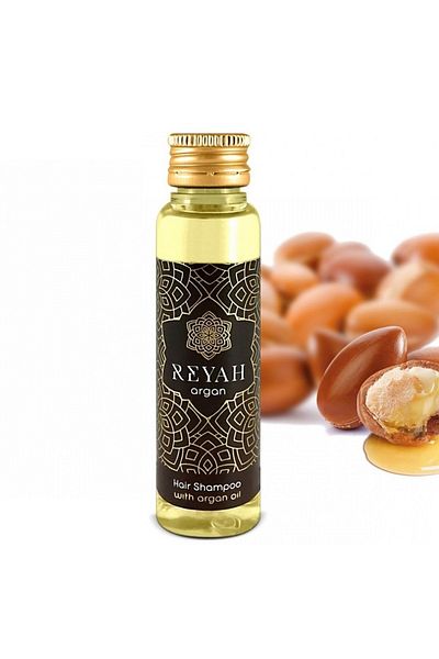 REYAH Sampon Hotelier Reyah 35 ml, cu Ulei de Argan. Set 50 bucati