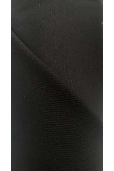 AKTEZ-EL Βαμβακερό ύφασμα Μαύρο Lycra Gabardine Ύφασμα 97% Βαμβάκι 3% Lycra