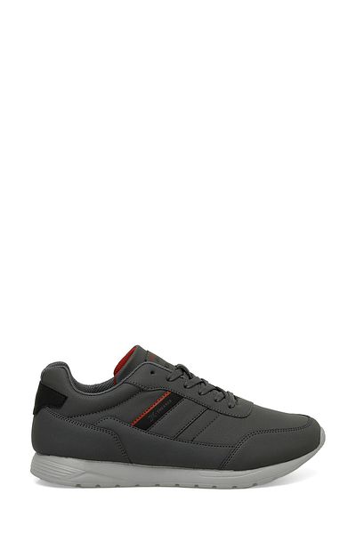 Kinetix LESCAR PU 4PR Unisex Gray Sneaker